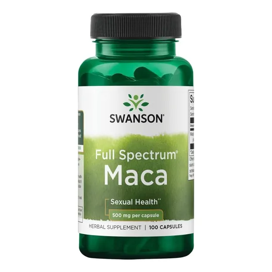 Maca 500 Mg 100 Capsulas Swanson