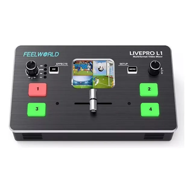 Feelworld Livepro L1 V1 Mezclador De Video Multicámara Cn