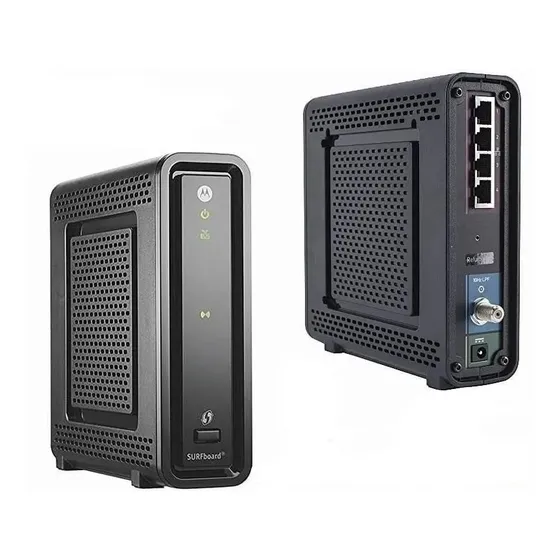 Modems-routers Motorola Sbg6580 Docsis 3.0 Arris 