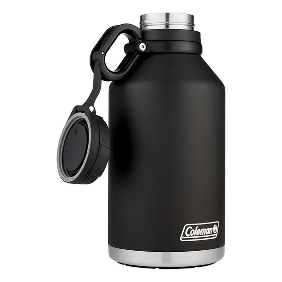 Garrafa térmica de aço inoxidável Coleman 1.9 Lts Growler Black