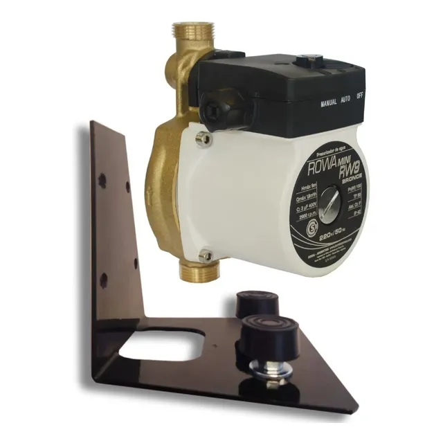 Bomba Presurizador Mini Rowa 9 + Base/soporte Antivib.