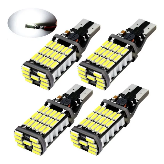 Bombilla Led T15 W16w, Luz De Marcha Atrás 6000k Blanco