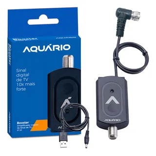 Booster Amplificador Sinal Antena Tv Digital 10x Mais Forte Booster Amplificador Sinal Antena Tv Digital 10x Mais Forte
