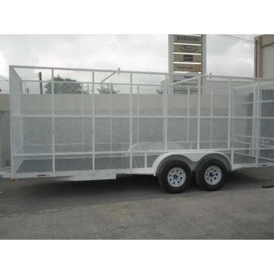 Remolque Malla Desplegada Pet Carton Reciclaje Rey