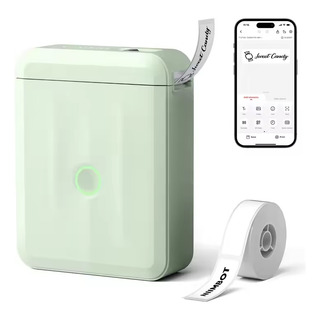 Impresora De Etiquetas Niimbot D110 Verde Bluetooth Impresora De Etiquetas Niimbot D110 Verde Bluetooth
