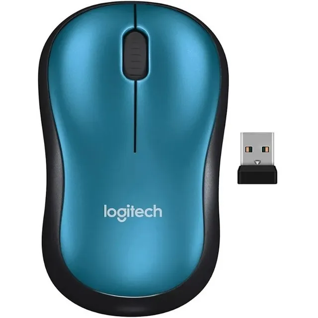 Mouse Logitech Inalambrico Optico Usb M185 Colores