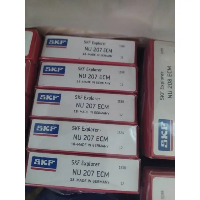 Rodamiento Nu 207 Ecm Skf Original 