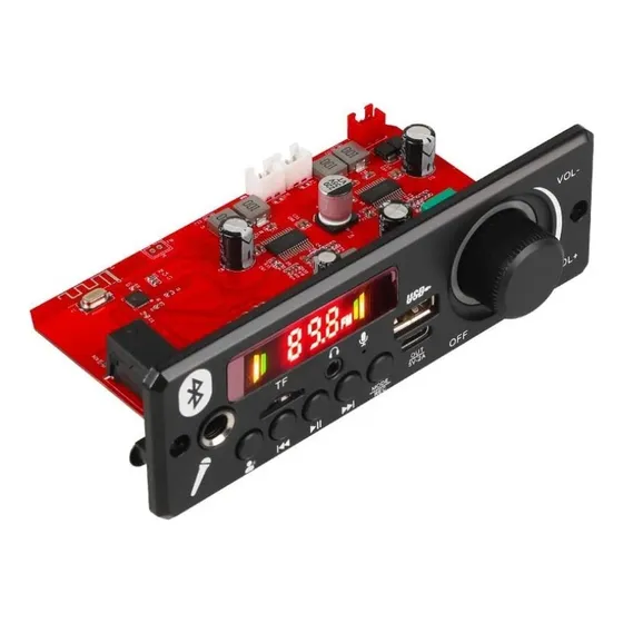 Módulo Bluetooth Amplificado Para Carro O Casa 160w (80wx2)