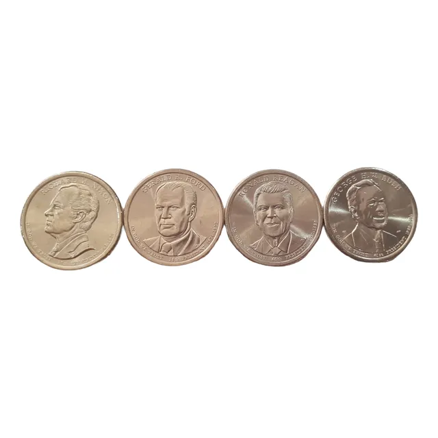 Dólar Conmemorativo Presidentes 2016 Y 2020 Usa