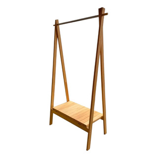 Rack Plegable De Madera Tipo Closet Colgador Perchero Rack Plegable De Madera Tipo Closet Colgador Perchero