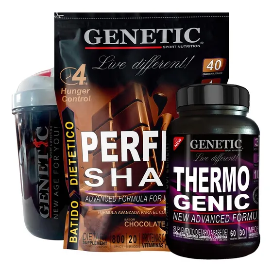 Batido Perfect Shake + Quemador Grasas Abdominal Thermogenic