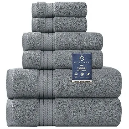 Cozyart Toallas De Baño De Lujo Set Turco Cotton L2x58