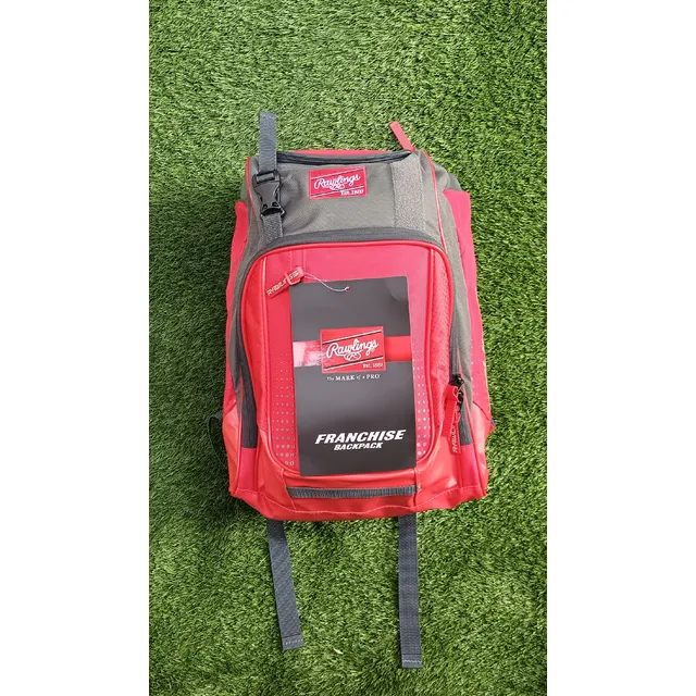 Bolso De Beisbol Rawlings Franchise Batera Niño/juvenil Rojo