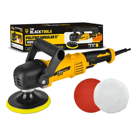 Politriz Angular Automotiva 5 Polegadas 1000w 2800-5800 Rpm Btp1000 The Black Tools