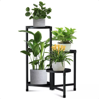 Repisas Para Macetas Vertical 4 Niveles Adornos - Plegable Repisas Para Macetas Vertical 4 Niveles Adornos - Plegable