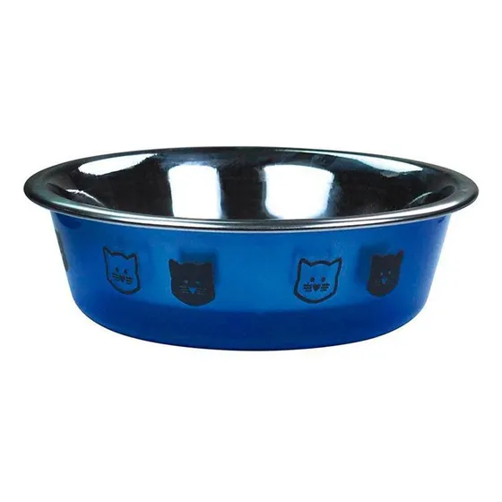 Jambo Comedouro Crystal Cat Azul