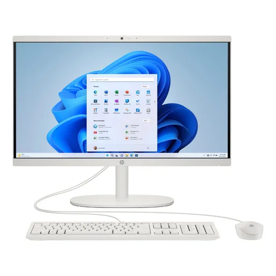 HP Desktop All in One 22-dg0005la Intel Celeron 8GB RAM 256gb ssd Color Blanco