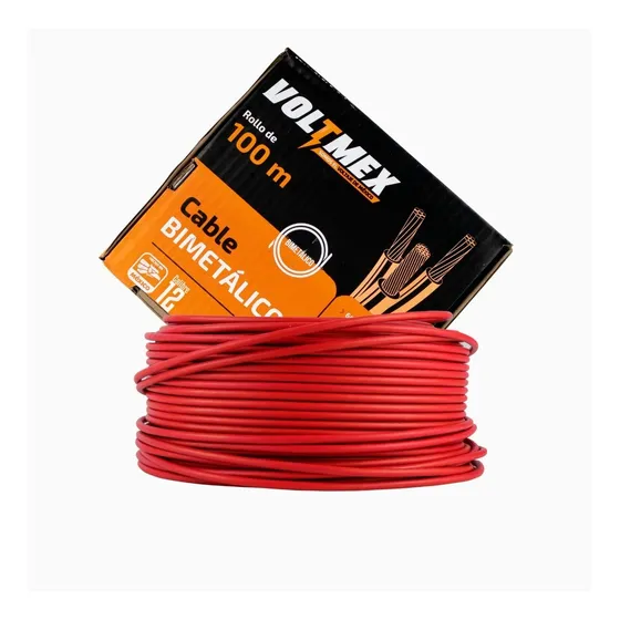 Cable Electrico Calibre 12 Con 100 Metros Directo De Fabrica
