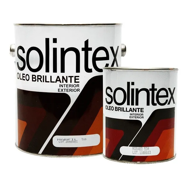 Pintura Solintex Oleo Brillante Colores Galón