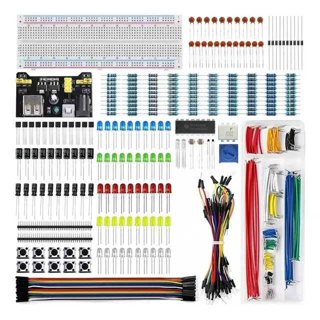 Kit De Componentes Electrónicos Para Arduino, Raspberry Pi