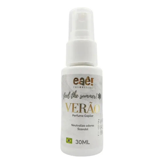 Perfume  Para Cabelo Verão 30ml  Eae 1x 30 Ml