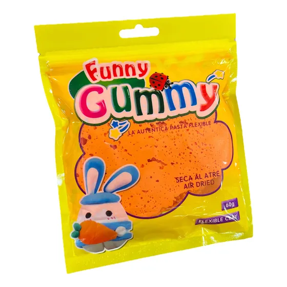 Masas Masitas Plastilina Moldehables Flexibles Funny Gummy