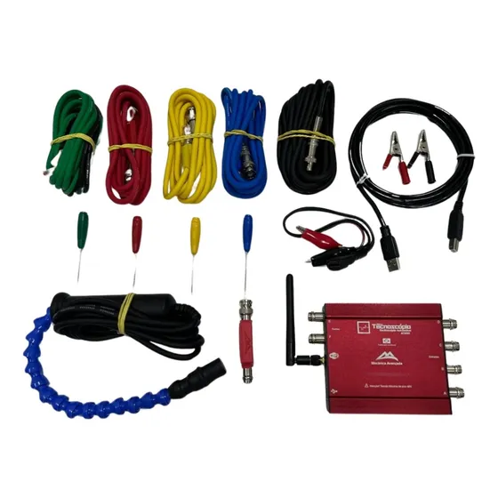 Osciloscópio Automotivo Mecânica Avançada 80mhz 4 Canais