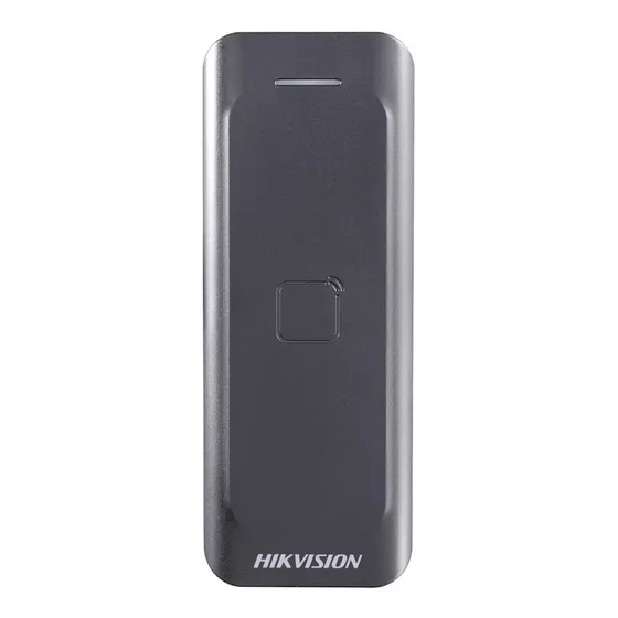 Lector De Tarjetas Mf De Acceso Hikvision Ds-k1802m