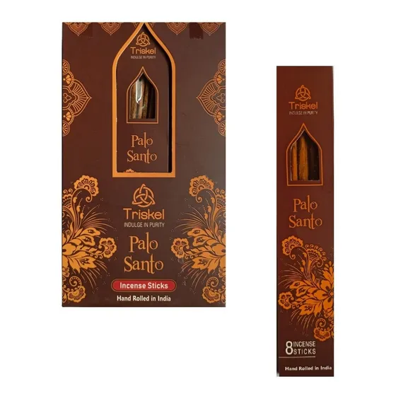 Sahumerios Amogh - Triskel India Pack X 12 - Pacha Kuyuy Fragancia Palo Santo