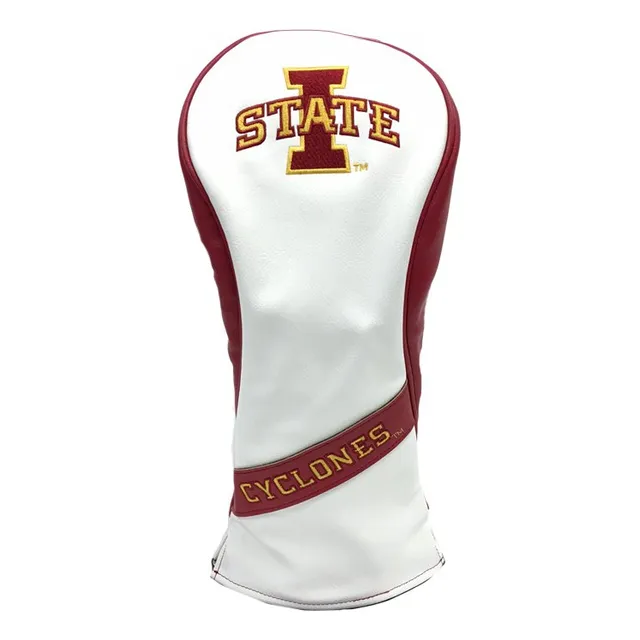 Ncaa Iowa State Cyclon Cubierta Madera Calle Color Blanco
