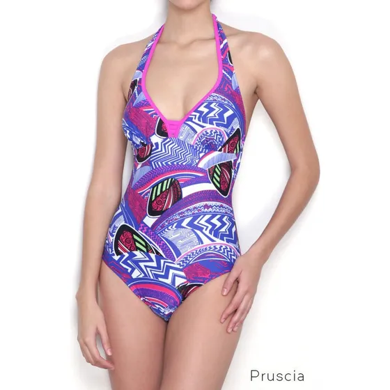 Traje De Baño Entero  Halter Kalunga