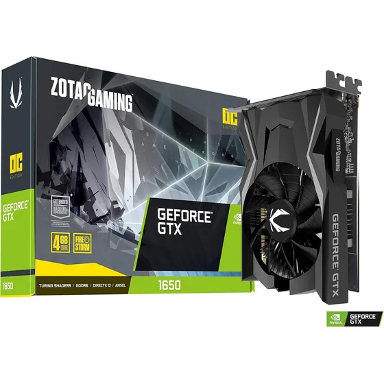 Zotac Nvidia Geforce Gtx 1650 4gb Vram Gddr6 Tarjeta Video