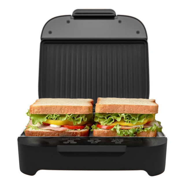 Grill Sanduicheira Cadence San400 Elétrica Chapa Misteira Tostex Tostequeira Hambúrguer Cl... Grill Sanduicheira Cadence San400 Elétrica Chapa Misteira Tostex Tostequeira Hambúrguer Cl...