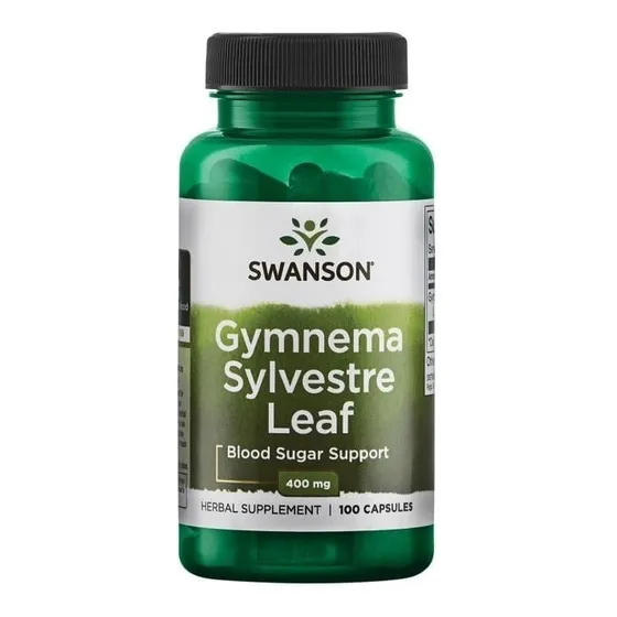 Swanson Gymnema Sylvestre Leaf 400 mg 100 cápsulas