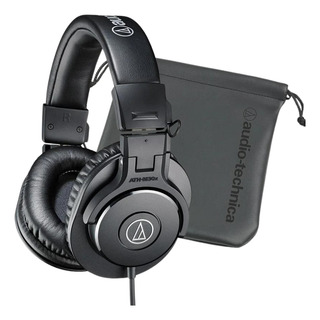 Headfone Ouvido PrĂł Audiotechnica Ath-m30x + Case Headfone Ouvido PrĂł Audiotechnica Ath-m30x + Case