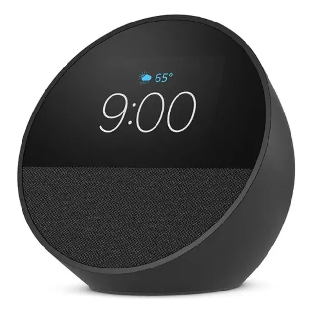 Alexa Echo Spot Modelo 2024 Despertador Inteligente + Sonido