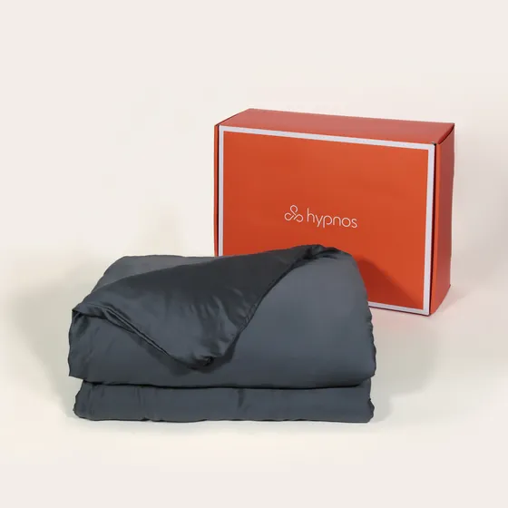 Manta Pesada + Cobertor Bambú | Kids / Niños | 3 Kg | Gris Oscuro | Hypnos