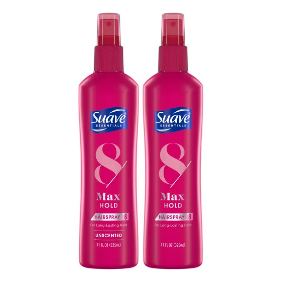 Spray De Cabelo Suave Max Hold Variety, Pacote Com 2 Unidade