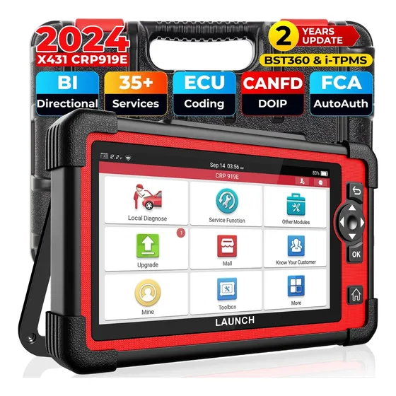 Scanner Bidireccional Launch Crp919e +35 Reset Bidireccional
