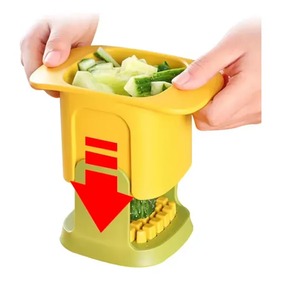 Cortador De Frutas Verduras Papa Baston Manual Multifuncion