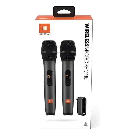 Microfono Jbl Inalambrico Digital Pack 2