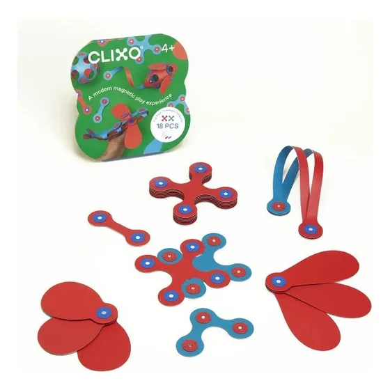 Clixo Set Itsy Flamingo Turquesa 18 Piezas