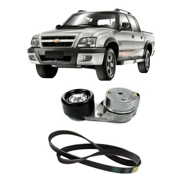 Kit Correa Y Tensor Para Chevrolet S10 2.8 Mwm Hasta 2011
