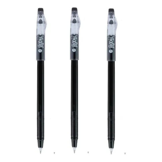 Pilot Frixion Borrable X 3 Original Carga Grande Descartable