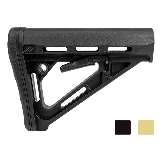 Coronha Stock Ctr M4 Rossi Preto Tan - Airsoft