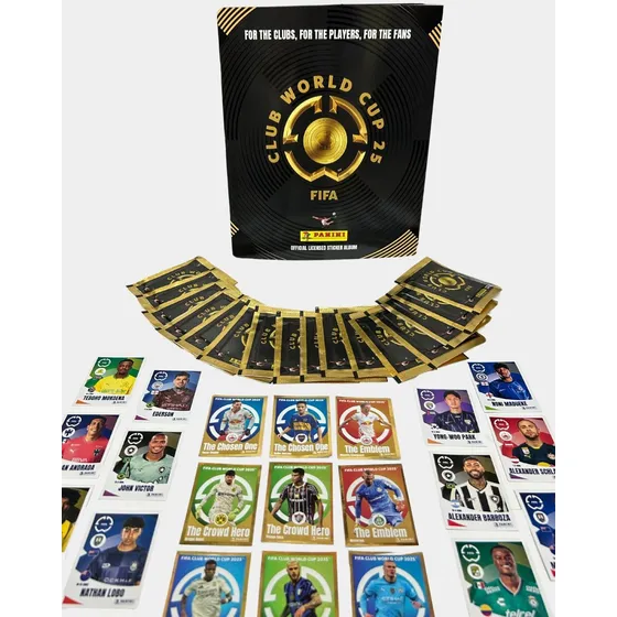 Album Mundial De Clubes 2025 + 50 Figuritas Oficial Panini