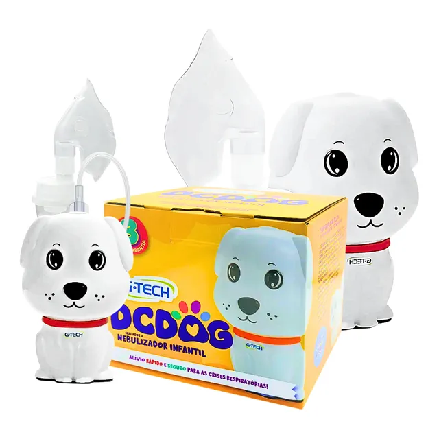 Inalador Infantil Bebê Crianca Ar Compressor Remédio Bivolt