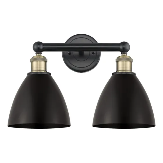 616-2w-bab-mbd-75-bk Centro Urbano Do Luz Tocador Baño Negro