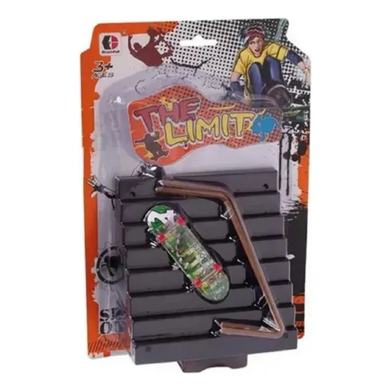 Set Mini Juego Skate Para Dedos Patineta + Rampa Pro Escaler