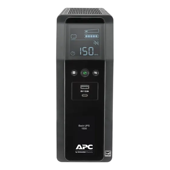 UPS Interactiva APC Back-UPS Pro BR1500M2-LM 1500VA 10 Tomas USB LCD | Cuotas sin interés